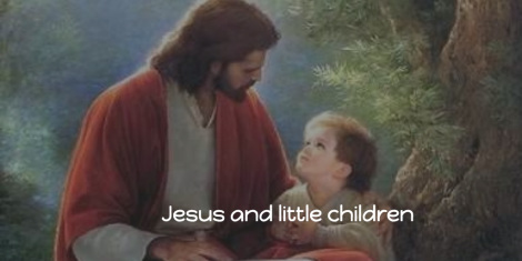 Jesus and little children